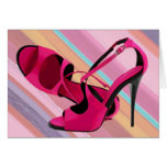 Hot Momma Hot Pink Pumps Cards