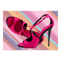 Hot Momma Hot Pink Pumps posters