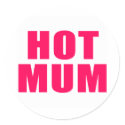 Hot Mum stickers by mumgear Hot Mum stickers