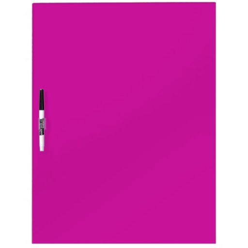 Hot Neon Pink Dry Erase Board Zazzle
