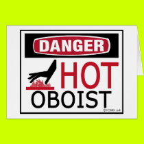 Hot Oboist cards