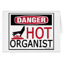 Hot Organist cards