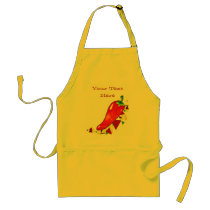 Hot Pepper Apron by Customizables Hot Pepper Apron