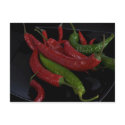 hot pepper_black postcards by VioDePhoto hot pepper_black postcards