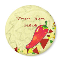 Hot Pepper Magnets by Customizables Hot Pepper Magnets