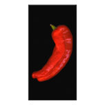 Hot Pepper Customized Photo Card