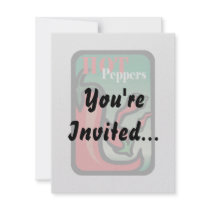 Hot Pepper Text Graphic two chilis Announcements