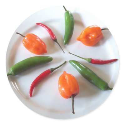 Hot thai peppers