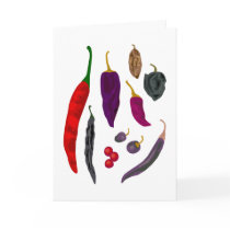 Hot Peppers Spice cards by HomegrownLove Hot Peppers Spice cards