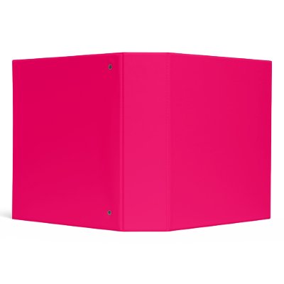 pink ring binder