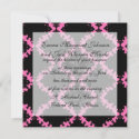 hot pink and black diamond mod damask