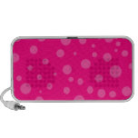 Hot Pink and Pink Polka Dots Doodle Speaker