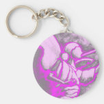 Hot Pink Angel Keychain