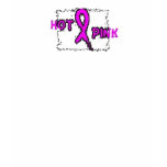 Hot Pink Argyle V-NeckT-Shirt