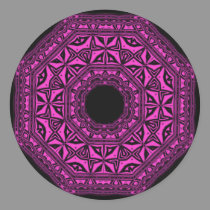 Hot Pink Art stickers