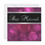 Hot Pink Bat Mitzvah Invitation