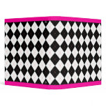 Hot Pink Black Argyle  Retro Binder Scrapbook