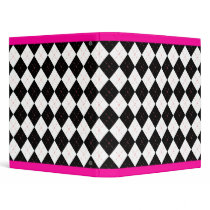 Hot Pink Black Argyle Retro Binder Scrapbook by suncookiez Hot Pink Black Argyle Retro Binder Scrapbook