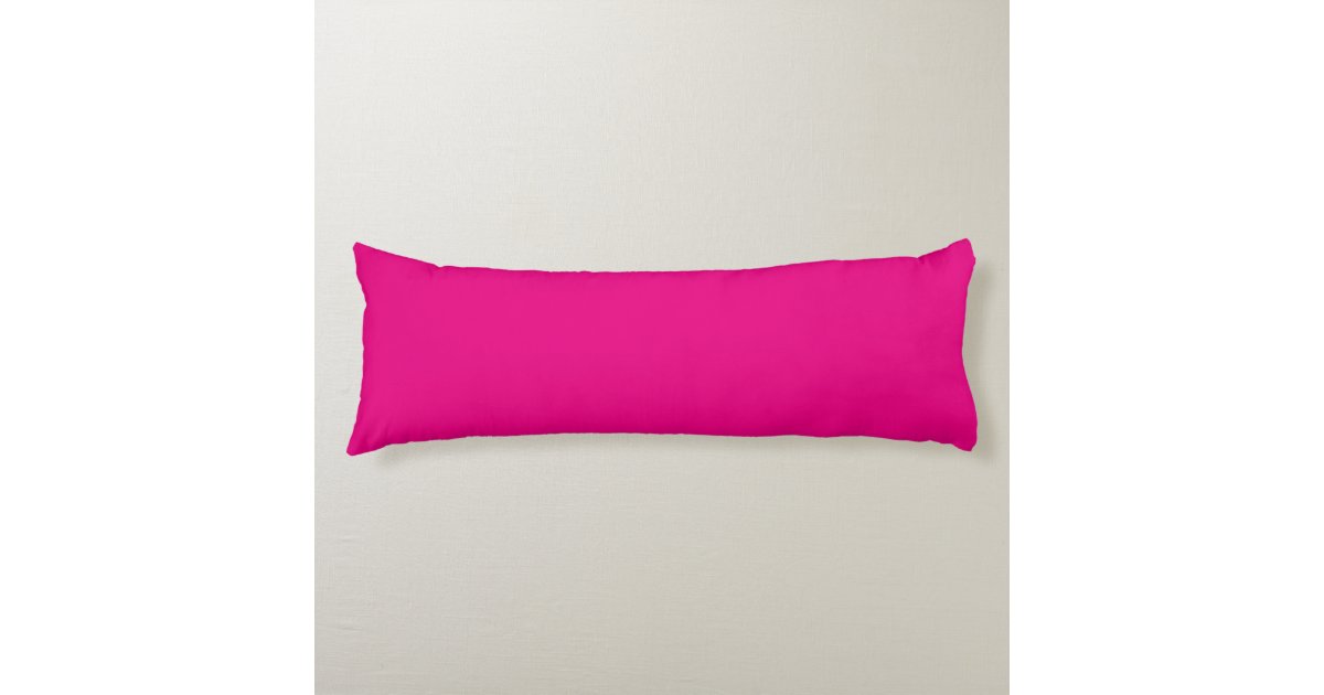 “Hot Pink” Body Pillow Zazzle