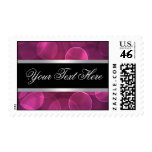 Hot Pink Bubbles Postage Stamps