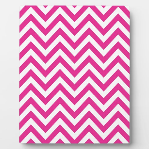 Zig Zag Pattern Pink | hot pink chevron zigzag pattern photo plaques zazzle Zig Zag Pattern Pink | hot pink chevron zigzag pattern photo plaques zazzle
