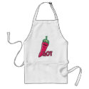 Hot Pink Chili Pepper apron