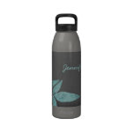 Hot Pink Daisy Water Bottle