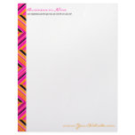 Hot Pink Diags Letterhead