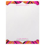 Hot Pink Diags Letterhead
