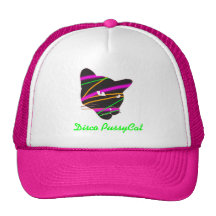 Hot Pink Disco PussyCat Hat