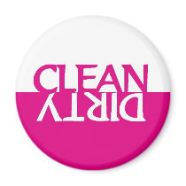 Hot Pink Dishwasher Magnet