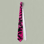 Hot Pink Emo Stars Neck Wear