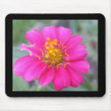 Hot Pink Flower Mousepad by sharpcreations Hot Pink Flower Mousepad
