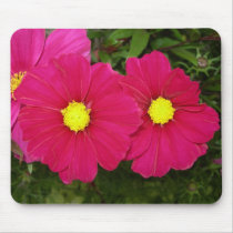 Hot pink flower mousepad by bkang22 Hot pink flower mousepad