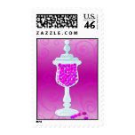 Hot Pink Fuchsia Candy Buffet Stamp
