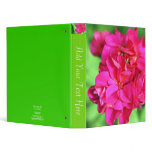 Hot Pink Geranium Binders