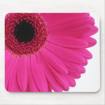 Hot Pink Gerbera Mousepads