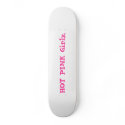 HOT PINK Girlz skateboards by jejemi39 HOT PINK Girlz skateboards