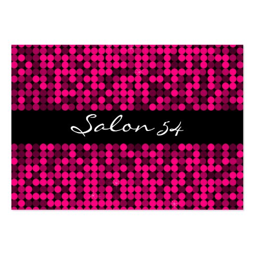 Hot Pink Glam Business Card