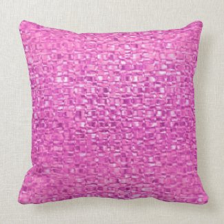 Hot Pink Glass American MoJo Pillow