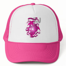 cool, hot, sexy, hat, Trucker Hat with custom graphic design