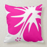 Hot Pink Hibiscus pillows