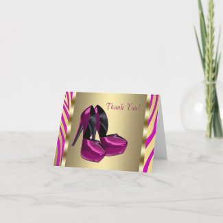  Pink High Heels on Hot Pink High Heel Shoes Womans Zebra Birthday Invitation From Zazzle