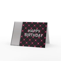 Hot Pink Honeycomb Birthday cards by EHPlesser Hot Pink Honeycomb Birthday cards