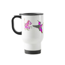 Hot Pink Hummingbird Mug