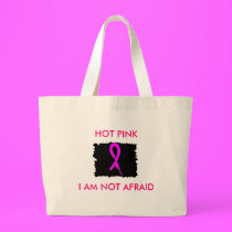 HOT PINK, I AM NOT AFRAID BAG