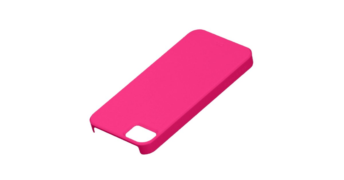 Hot Pink iPhone SE/5/5s Case Zazzle