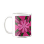 Hot Pink Kaleidoscope Coffee Mugs