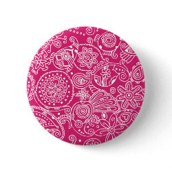 Hot Pink Lace button
