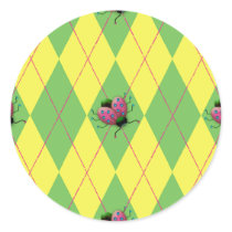 Hot Pink Ladybug Sticker by Hafapea Hot Pink Ladybug Sticker